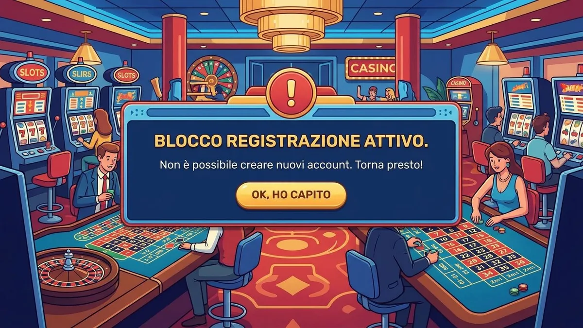 Registrazione con bonus
